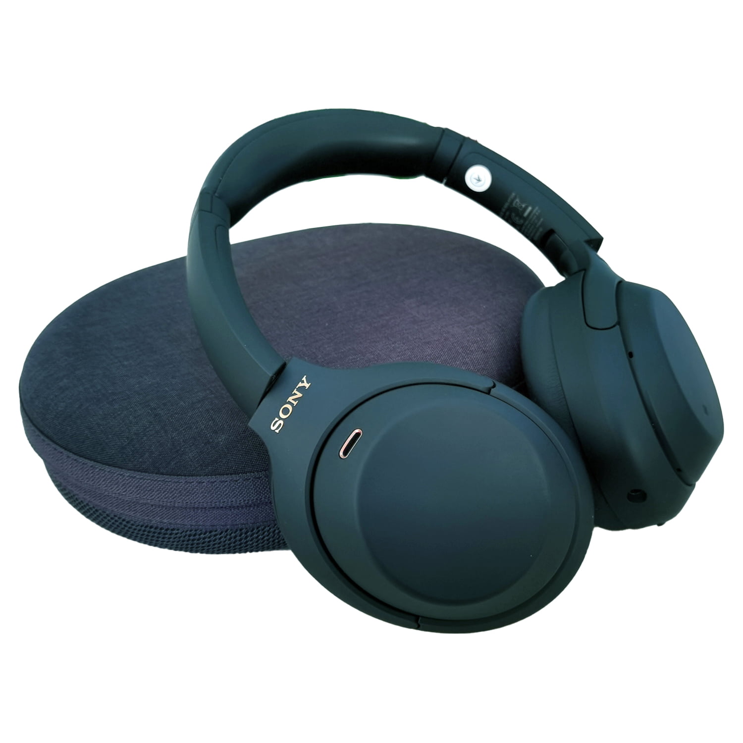 Sony WH-1000XM4 Wireless Noise-Canceling Over-Ear Headphones (Midnight  Blue) WH1000XM4/L