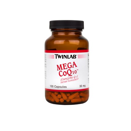 Twinlab Mega Coq10 - 30 Mg - 100 Capsules