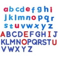 thumbnail image 1 of 52pcs Refrigerator Alphabet Magnets 26 English Letter Magnets Red Blue Fridge Magnetic Decal Whiteboard Magnet Pin for Display Card Photo Picture, 1 of 8