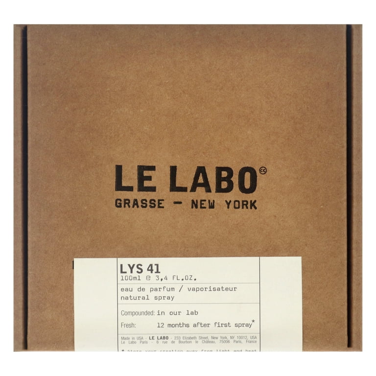 Le Labo Lys 41 , 3.4 oz EDP Spray - Walmart.com Le Labo Lys 41 , 3.4 oz EDP Spray - Walmart.com