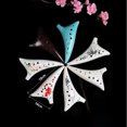 thumbnail image 5 of 12 Holes Warped-tail Ceramic Ocarina Alto C Hand Painted Musical Instrument with Lanyard Music Score Protective Bag For Music Lover and Learner, 5 of 8