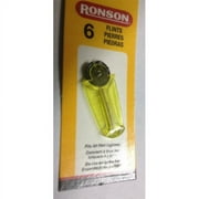 RONSON Flints - 6 Flints per Card