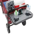thumbnail image 4 of Mac Sports - Folding Wagon With Table, Maroon, 4 of 4