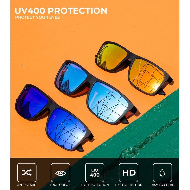 Polarized Sunglasses for Men and Women, Mens Sports Sun  display picture 2