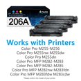 thumbnail image 2 of Cartucho de tóner láser BERRYSKY 206A paquete de 4 con chip para HP, 2 of 8