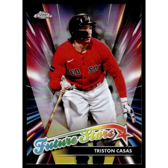 2024 Topps Chrome Future Stars Baseball Triston Casas Boston Red Sox #FS-17