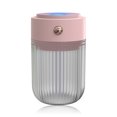 thumbnail image 1 of Mini difusor 250ML 2.5W USB Luz de noche Humidificador de aire Pulverizador de niebla portátil ajustable para el hogar, color rosa Eigraketly HA008473-02B, 1 of 6