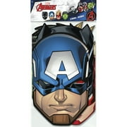 Avengers Birthday Party Masks, 8ct