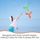 thumbnail image 2 of BRIGHTFUFU 2 uds Boomerangs que regresan Boomerang triangular Boomerang suave Boomerang al aire libre para niños adultos, 2 of 8
