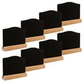 thumbnail image 3 of FUTUREORYY hanging chalkboard sign Mini Blackboard Wood Erasable General Users Special Events 8pcs, 3 of 8