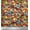 Tawny Brown, variant on Soimoi Cotton Duck Fabric Triangle Geometric Fabric Prints by Yard 42 Inch Wide