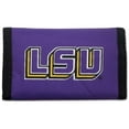 thumbnail image 2 of LSU Tigers Official NCAA One Size Nylon Trifold Wallet by Rico, 2 of 7