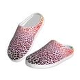 thumbnail image 2 of Haiem Leopard Skins And Heads Print Women's Fuzzy Memory Foam House Slipper Cozy Home Footwear Non-slip Winter Slippers-40/41, 2 of 7