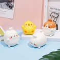thumbnail image 4 of NUEVA pelota antiestrés para niños adultos, linda, pollito, conejo, fresa, jumbo, Squishy, Kawaii, de crecimiento lento, juguetes para apretar, comida, 4 of 5