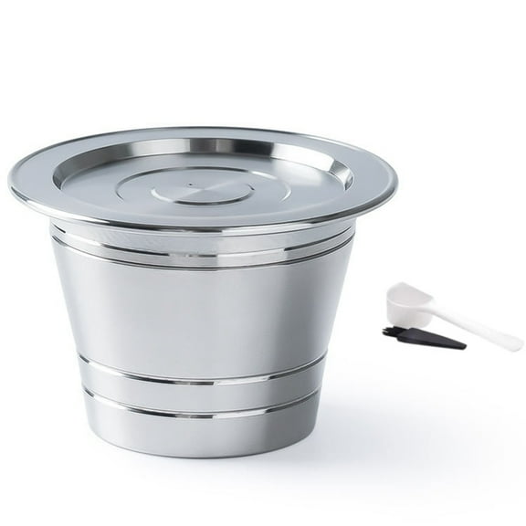 Capsule Coffee Fill for Instant Stainless Steel Reusable Shell