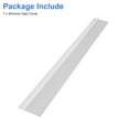 thumbnail image 6 of TSV 2pcs Silicone Gap Covers, Heat Resistant Wide and Long Kitchen Stove Counter Gap Fillers, 21", Clear White, 6 of 6