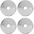 thumbnail image 3 of Veeki Wheel Center Cap, 4PCS 60mm Wheel Center Cap with Hole Impact Resistant Stylish Look Universal Fit Rim Hub Center Cap for Cars (Electroplated Colors)-0521, 3 of 4