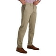 thumbnail image 5 of Men's Haggar Iron Free Premium Khaki Straight-Fit Flat Front Perfect Fit Waistband Casual Pant Sand, 5 of 6