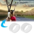thumbnail image 3 of artículos deportivos Anillo de raqueta mango de tenis banda de agarre de raqueta de bádminton sobregrip blanco 5 uds JShteea El nuevo, 3 of 8