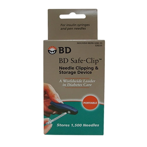 Bd SafeClip Needle Clipping And Storage Device 1 Ea