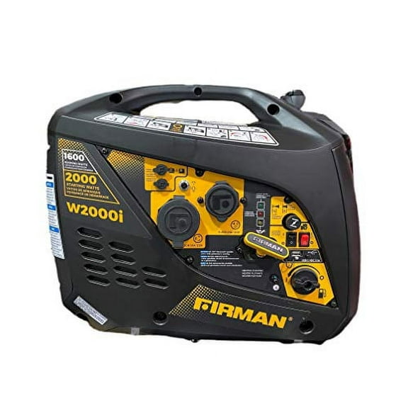 FIRMAN W01682 1600/2000 Watt Peak Gasoline Powered Inverter Generator