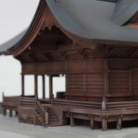 PLUM プラモデル 1/150 諏訪大社 下社秋宮