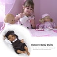 thumbnail image 4 of Muñecas de bebé Reborn de 12 pulgadas de silicona afroamericana para colección (niño) Likrtyny Para estrenar, 4 of 9