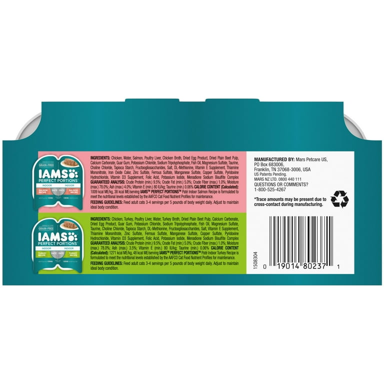 Iams indoor clearance cat food ingredients