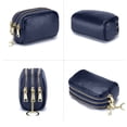 thumbnail image 3 of RFID Credit Card Holder Zipper Card Case Small Wallets for Women Leather Ladies Girls/Gift, 3 of 5