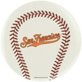 thumbnail image 2 of San Francisco Giants Undrilled Bowling Ball, 2 of 2