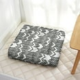 thumbnail image 6 of Square Meditation Pillow 22 Inch, Dutch Velvet Boho Floor Cushion for Yoga and Relaxation, 6 of 7