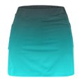 thumbnail image 5 of JSKUMAR Cotton Skort Skirts for Women High Waist Gradient Floral Print Summer Shorts Athletic Tennis Mini Golf Skorts (3XL, Mint Green #A), 5 of 5
