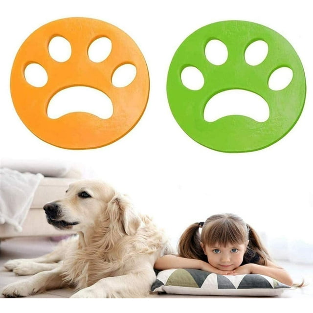 Pet Hair Remover, 2 Pieces Reusable Hair Remover Washing Machine Hair Catcher Hair Removal, Laundry Lint Pet Hair Remover for Laundry, Cat Fur, Dog Hair and All Pets
