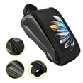 thumbnail image 4 of Large Capacity Top Tube Bag Sensitive Phone Pouch Slim Design with Secure Zippers for Cycling Road Accessories, 4 of 7
