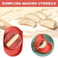 thumbnail image 7 of 3-in-1 Multifunctional Dumpling Maker with Built-in Filling Spoon & Press | Easy-to-Clean Plastic Dumpling Press Tool for Homemade Asian Dumplings | Integrated Design with Dough P, 7 of 7