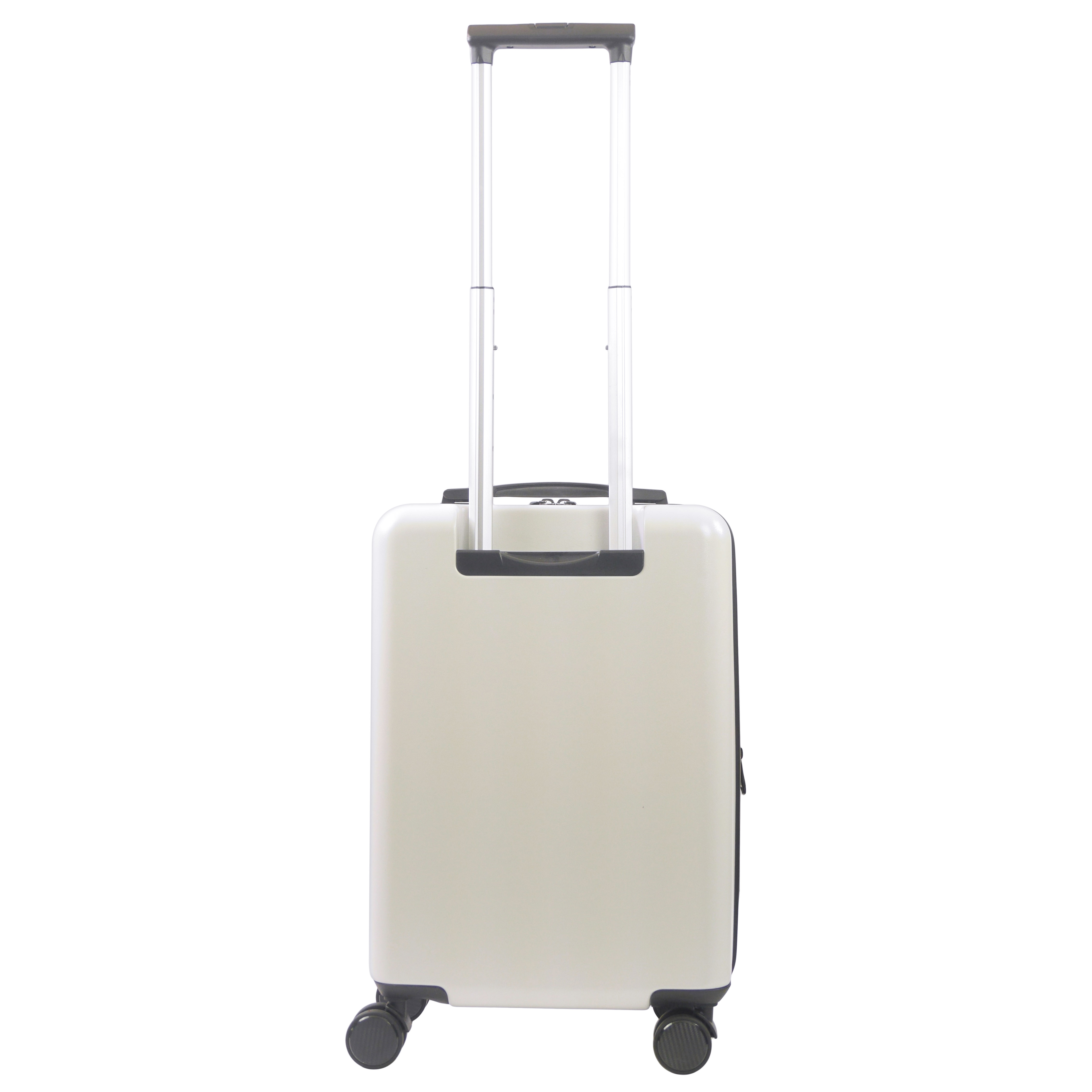FUL Sanrio Kuromi and My Melody 22.5 Inch Carry On Luggage, Hardshell Rolling Suitcase with Spinner Wheels, White
