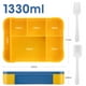 thumbnail image 4 of Lonchera infantil de 1330 ml a prueba de fugas con 5 compartimentos, 4 of 11