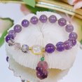 thumbnail image 2 of nipocaio Purple Crystal Bracelet For Women Girl, 2 of 5