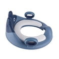 thumbnail image 5 of Asiento de orinal para niños, suave, a prueba de salpicaduras, antideslizante, con asas, para niños y niñas, color azul cielo, 5 of 5