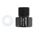 thumbnail image 1 of Adaptateur de bouteille de soda noir, filetage femelle TR21x4 vers filetage mâle W21.8-14, 1 of 4