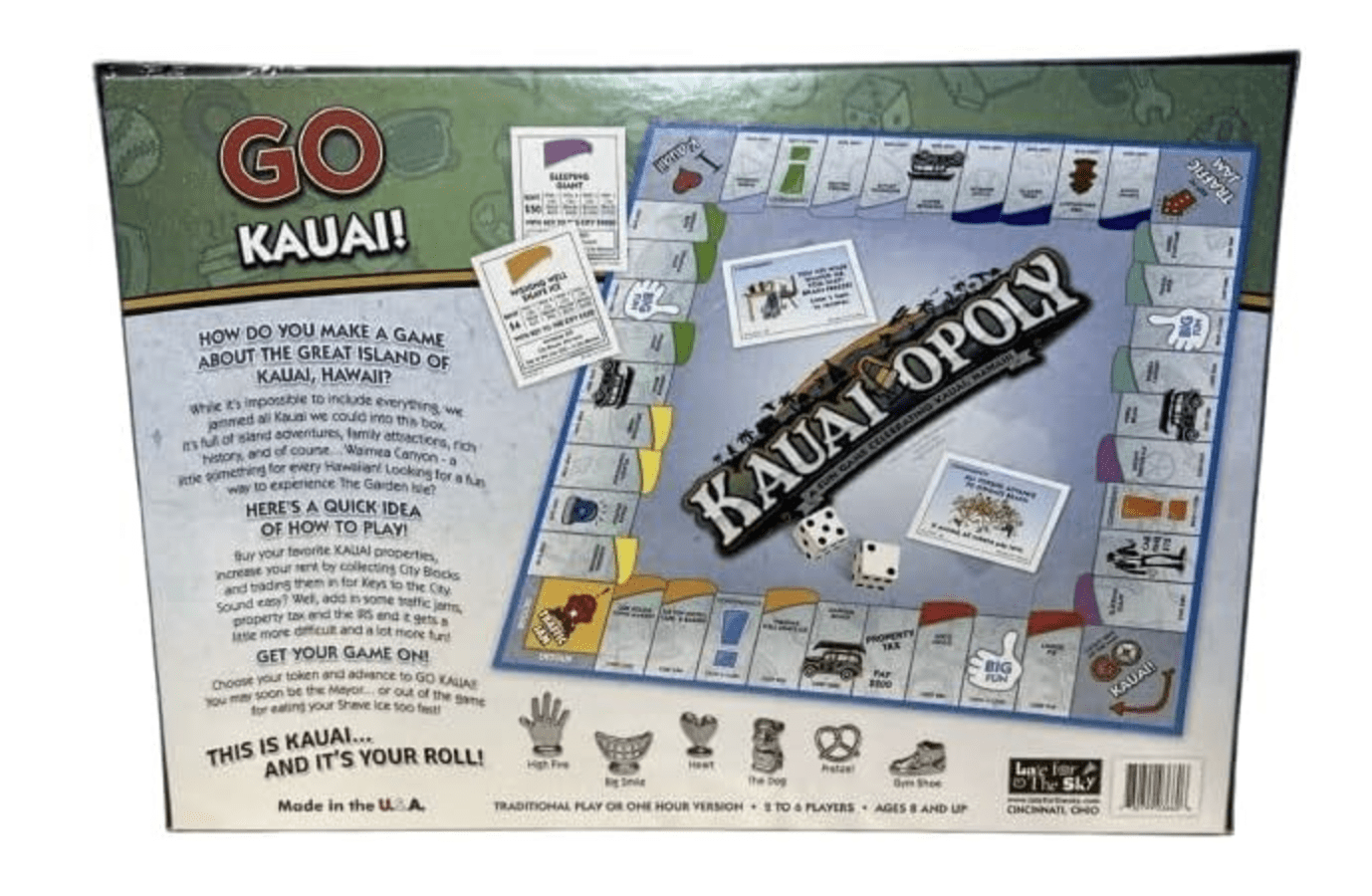 Kauai Opoly (Hi) Board Game, by Late for the Sky