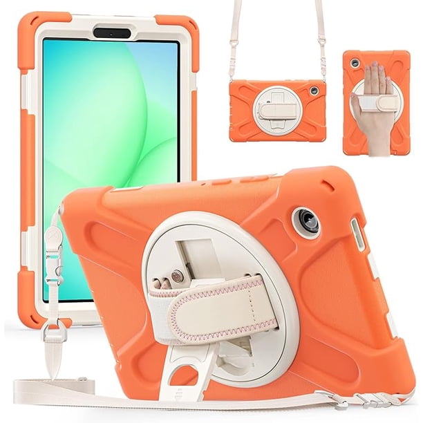 Funda Protectora para Samsung Galaxy Tab A11 8.7" (2025) y Tab A9 8.7" (2023) - Naranja Coral