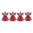 thumbnail image 5 of 4 Pcs Porte-Cuillère Fourchette de Noël Réutilisables Poches 4 Accessoires de Table à Thème de Noël, 5 of 5