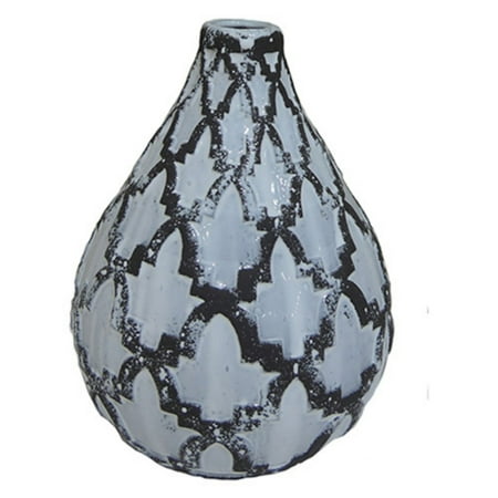 UPC 713543864939 product image for Sagebrook Home Ceramic Bottle Table Vase - Gray | upcitemdb.com