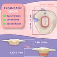 thumbnail image 6 of Fivona Toilet Sitz Bath Tub, Hemorrhoids & Postpartum Care, 6 of 6