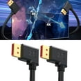 thumbnail image 2 of Short DisplayPort 2.1 Gaming Cable 50cm 54Gbps Speed 16K 8K120hz 4K240hz Resolution for 4090 GPUs And UHBR10 Standard, 2 of 9