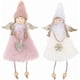 thumbnail image 1 of Hanging Ornaments 2 Pieces Love & Snowflake Angels Christmas Decorations Tree Pendant Creative Gifts (Love & Snowflake Angel), 1 of 5