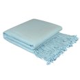 thumbnail image 2 of Unique Bargains 80/20 Viscose from Bamboo Throw Blankets, 50" x 65", Sky Blue, 2 of 2
