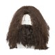 thumbnail image 1 of wonima44 Halloween Wig with Beard Cosplay Costume Adult Men Brown Long Curly Hair Accessories, 1 of 1