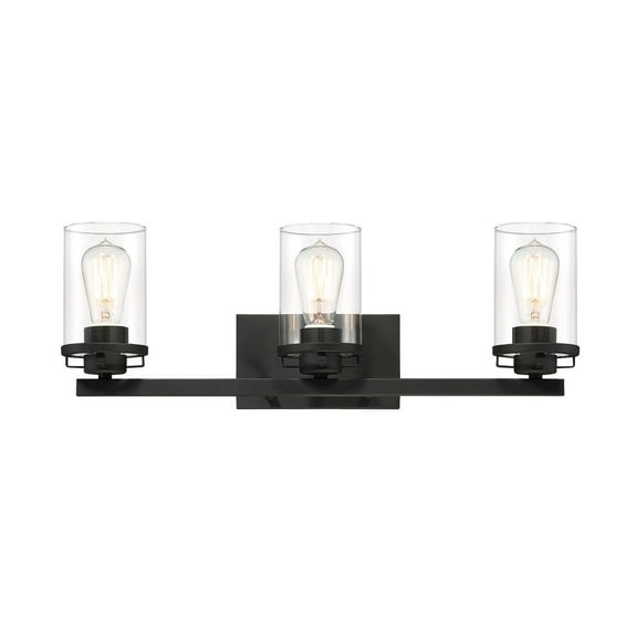 Jedrek 3 - Light Black Aluminum Wall Sconce